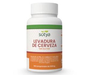 SOTYA Levadura de Cerveza sin Gluten para la Salud del Cabello, Piel y Uñas. Levadura de Cerveza 150 Comprimidos para Mejorar la Digestión y Aporta Energía Diaria