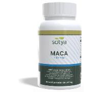 SOTYA Maca con Zinc y Selenio de 100 Comprimidos de 600mg. Maca Peruana de Alta Concentración, Aumenta Energía, Resistencia y Vitalidad