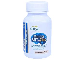 Sotya MemorSOT & Zinc 60 Cápsulas