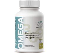 Sotya Complemento alimenticio Omega 3-6-9 1400 mg Alto en EPA, DHA, LA y GLA – 50 perlas