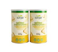 Sotya Pack Ahorro - Batido Saciante Yogur Piña 700 Gramos (Total 2 x 700 Gramos = 1400 Gramos)