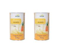 Sotya Pack Ahorro - Batido Saciante Yogur Piña 700 Gramos (Total 2 x 700 Gramos = 1400 Gramos)