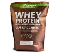 Sotya Sport Whey Protein Café Macchiato con Colágeno Hidrolizado 1 Kg
