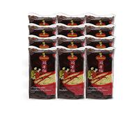 SOUBRY - Noodles, Fideos Chinos, Pasta estilo Oriental, Fideos Finos y Largos, Instantáneos, Listos en 4 Minutos - 12 x 250g