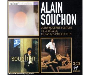 Souchon, Alain - Coffret 3 CD : Ultra moderne solitude / C'est déjà ça / Au ras des Pâquerettes