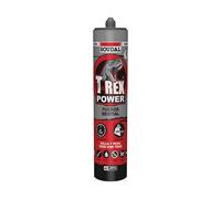 Soudal - Adhesivo t-rex 290ml-Negro,Fuerza bestial pega y sella