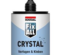 Soudal AY575 - Pegamento para Reparar Todas Cristal 290 ml Transparente