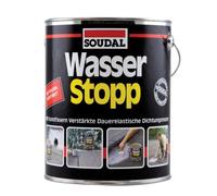 Soudal parada de agua, con fibras de plástico reforzado revestimiento para seca y Nasse untergründe, Gris, (Varios. neta tamaños Elegible)