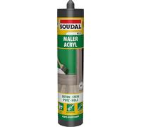 Soudal Pintor acrílico para construcción, sellador 310 ml, color gris
