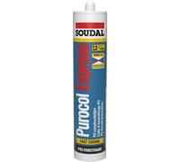 SOUDAL Purocol EXPRESS PU - Pegamento de montaje (310 ml), transparente