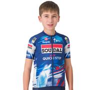 SOUDAL-QUICK-STEP maillot infantil de manga corta 2025