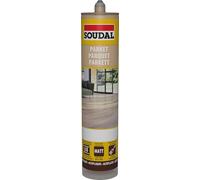 Soudal Sellador de parqué para suelos de madera maciza, parqué, laminado y corcho, 300 ml, haya