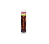 Soudal Sellador Silicona Alta Temperatura Negro 310 ml