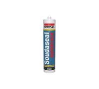 Soudal Soudaseal Supertack - Adhesivo híbrido de polímero 290 ml, blanco
