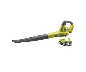 Souffleur RYOBI 18V OnePlus - 1 batterie LithiumPlus 4.0Ah - 1 chargeur rapide 2.0Ah RBL1820S40F