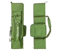 Sougayilang Bolsa de pesca de carpa 4 + 4 bolsas para caña y carrete listas para carpas