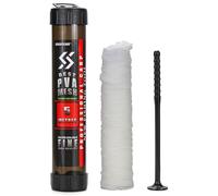 Sougayilang Bolsas de malla Pva de 5 m, 18 mm, 25 mm, 37 mm, 44 mm de ancho, accesorios de pesca de carpa con embudo y sistema de émbolo, recambio de pesca de fusión rápida para carpa, cebo, aparejo