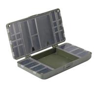 Sougayilang Caja de aparejos de pesca de carpa, cajas de almacenamiento de aparejos de pesca, organizador perfecto para carpas, organiza perfectamente ganchos y accesorios