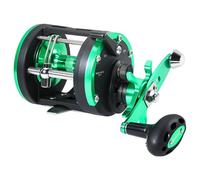 Sougayilang Carrete de arrastre, suave y potente carrete de pesca en barco, carretes de viento de nivel de agua salada para bagre, almizcle, lubina, salmón-G30L