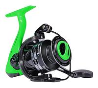 Sougayilang Carrete de pesca giratorio, 5.2:1 carrete giratorio de alta velocidad, ligero 11+1BB ultra suave para agua salada o agua dulce - GT5000