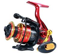 Sougayilang Carrete de pesca, ultraligero de potencia suave 12+1 BB Spinning Reel con 5.5:1 de alta velocidad relación de engranaje para agua dulce y agua salada-LB5000