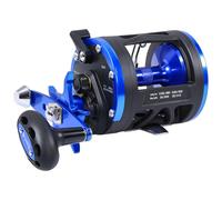 Sougayilang Carrete de Trolling, carrete de barco de pesca de alto rendimiento y suave, carretes de viento de agua salada para bagre, lucio, lubina, salmón-B30L