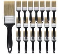 SOUJAP 20 pinceles de pintura de 2 pulgadas, herramientas profesionales de 50 mm, pinceles de pintura para muebles, pincel de pintura con mango de plástico para pintar muebles