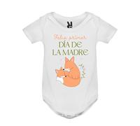 Soul | Body de Manga Corta Para Bebé | Regalo Mamas Primerizas y Bebés Recien Nacidos | Día de la Madre San Valentin (Feliz día de la Madre, 6/12 Meses)