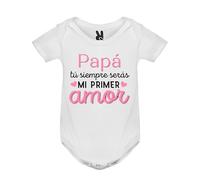 Soul | Body de Manga Corta Para Bebé | Regalo Papas Primerizos y Bebés Recien Nacidos | Día del Padre San Valentin (6-12 Meses, Modelo 1)