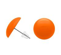 Soul-Cats Orejas perforadas espárragos dulces alrededor de 1.6cm muchos colores rojo amarillo azul verde naranja blanco, color: naranja