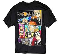 Soul Eater Character Panels T Shirt Black XL