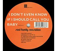 Soul Family Sensation - I don't even know if I should call you baby [VINYL]