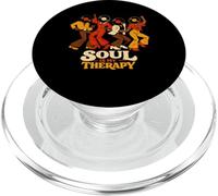 Soul Is My Therapy Retro Disco Música Soul de los 70 y 80 PopSockets PopGrip para MagSafe