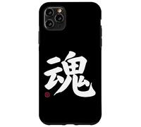 Soul Kanji en Letra Japonesa símbolo de Japón en la Parte Delantera y Trasera Carcasa para iPhone 11 Pro MAX