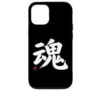 Soul Kanji en Letra Japonesa símbolo de Japón en la Parte Delantera y Trasera Carcasa para iPhone 12/12 Pro
