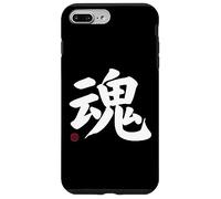 Soul Kanji en Letra Japonesa símbolo de Japón en la Parte Delantera y Trasera Carcasa para iPhone 7 Plus/8 Plus