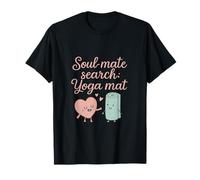 Soul-Mate Search - Esterilla de Yoga con diseño de corazón Camiseta