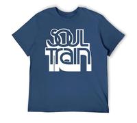 Soul Music & Train Lovers - Camiseta para hombre, diseño retro para fanáticos de la música y el tren, Navy-style, 5XL