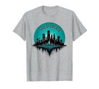 Soul of Chicago House Music - Camiseta gráfica para Hombre Camiseta, Hombre, Gris Jaspeado, XL