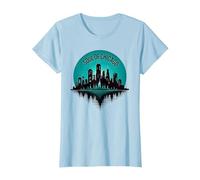 Soul of Chicago House Music - Camiseta gráfica para Hombre Camiseta, Mujer, Azul Bebé, XS
