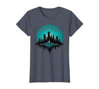 Soul of Chicago House Music - Camiseta gráfica para Hombre Camiseta, Mujer, Azul Jaspeado, XS