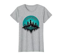 Soul of Chicago House Music - Camiseta gráfica para Hombre Camiseta, Mujer, Gris Jaspeado, XS