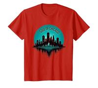 Soul of Chicago House Music - Camiseta gráfica para Hombre Camiseta, Niños, Rojo, 6 años