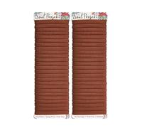 Soul Projekt Castaño rojizo Gomas Pelo Niña y Mujer Vuelta al Cole 50pk 8mm