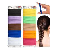 Soul Projekt Multicolor Gomas Pelo Niña y Mujer La Vuelta al Cole 50pk 8mm