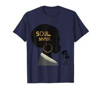 Soul Sister, cantante de música funk de los 70, retro, funky, soul jazz Camiseta