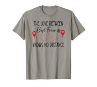 Soul Sisters The Love Between Best Friends Knows No Distance Camiseta
