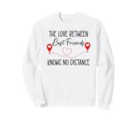 Soul Sisters The Love Between Best Friends Knows No Distance Sudadera