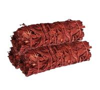 SOUL STICKS - Palitos de salvia de sangre de dragones de 4 pulgadas, paquete de 3 con guía de inicio, salvia orgánica floral para limpieza de la casa y limpieza de espíritus malignos, paquete de palos