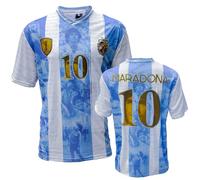 Soul up Camiseta de Fútbol Diego Armando Maradona - El Pibe de Oro. Réplica Oficial. Camiseta de Fútbol Argentina para Niño y Adulto. XL